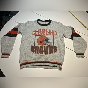 Vintage Cleveland Browns medium men’s sweater acrylic poly blend